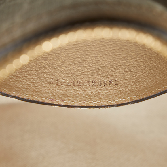 Pre-Loved Gucci Mini GG Supreme Horsebit 1955 Satchel - Picture 7 of 10